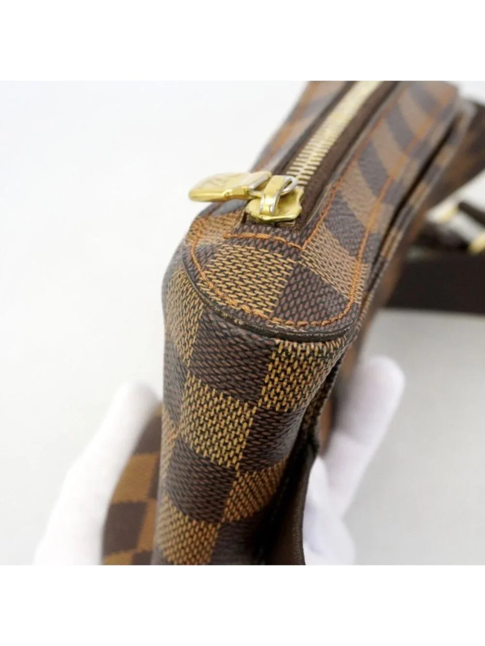 Louis Vuitton Belt Bag Damier Geronimos Ebene